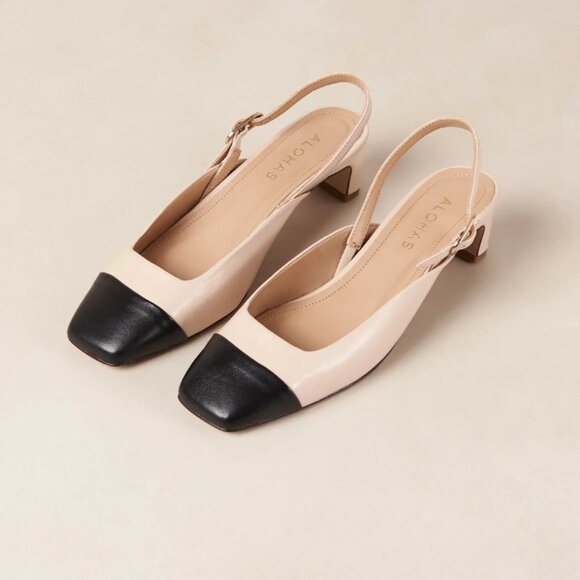 MADEWELL ALOHAS Lindy Leather Pumps NWT 9 MEDIUM - Picture 1 of 11
